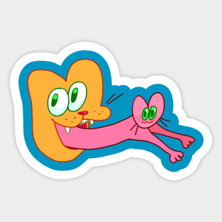 Cat got your tongue? Sticker